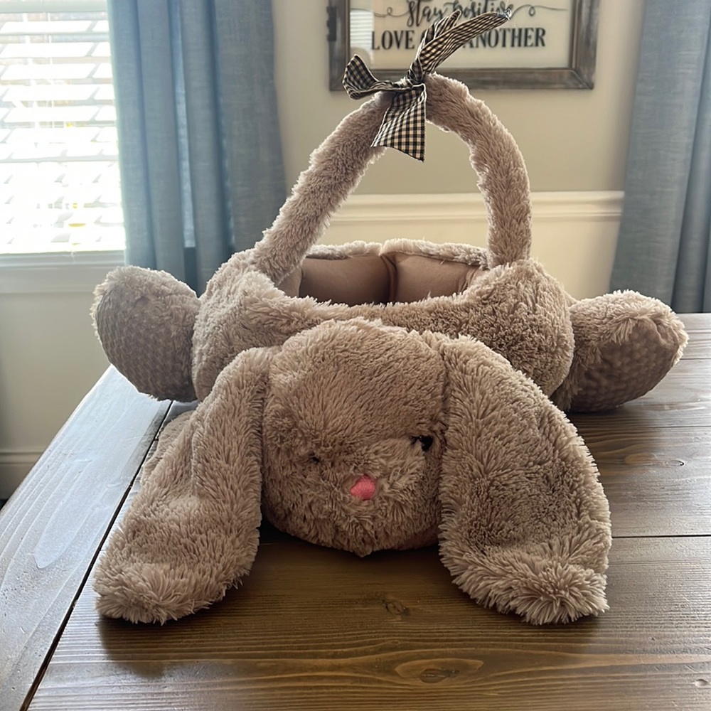 Plush Easter Basket